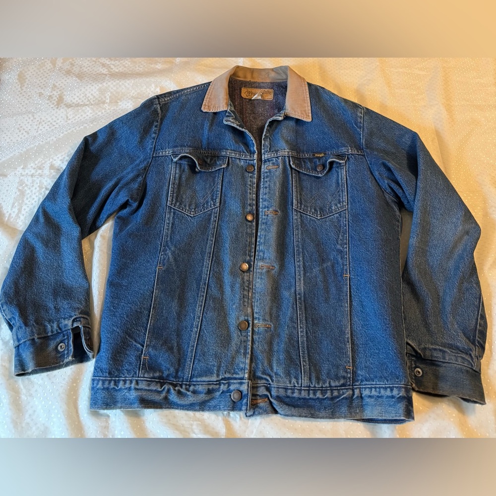 Vintage Wrangler Denim Jacket Men’s M-159 Read description